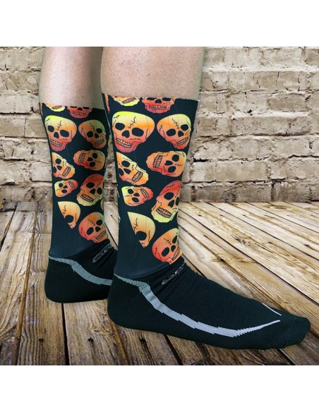 Calcetines Aero Track Skulls