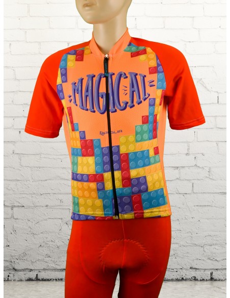 Maillot Corto Infantil Bricks