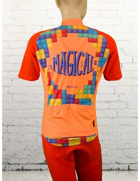 Maillot Corto Infantil Bricks