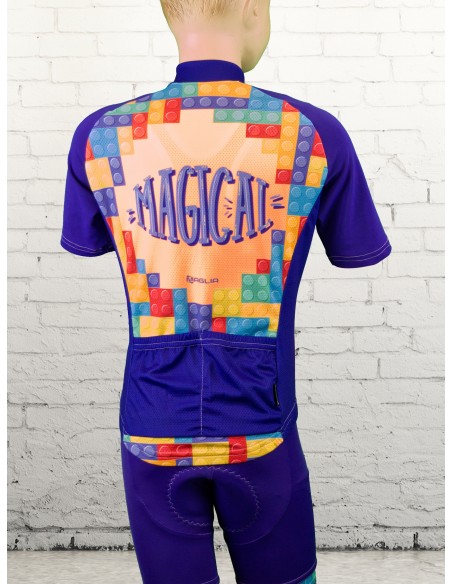 Maillot Corto Infantil Bricks