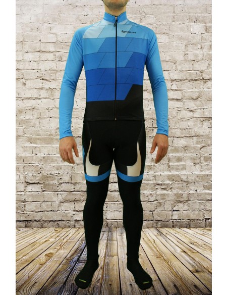 Maillot Largo Lizard Blu