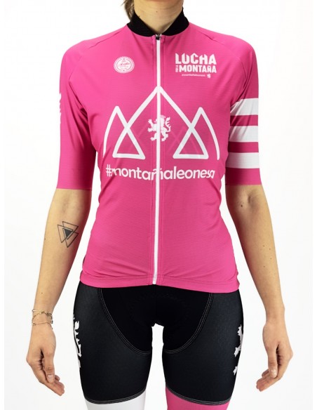 Maillot Corto Gold Lucha por la Montaña WMN