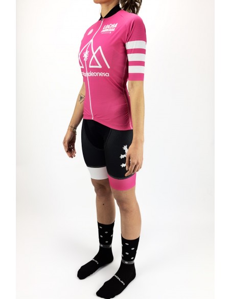 Maillot Corto Gold Lucha por la Montaña WMN