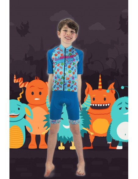 Maillot Corto Infantil Monster