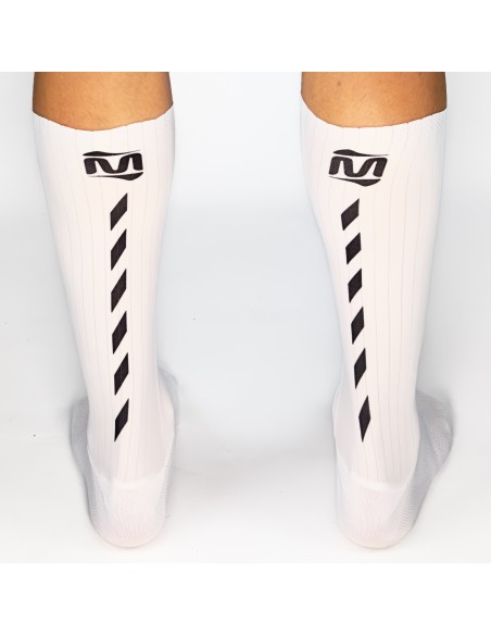 Calcetines Aero Track All White